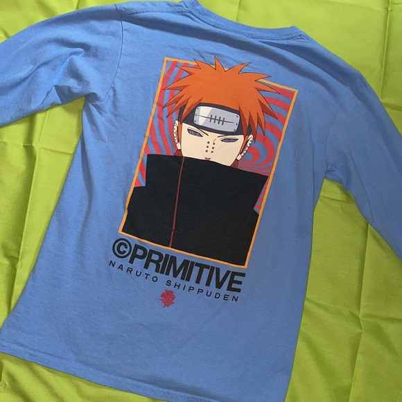 “KNOW PAIN” Primitive x Naruto long sleeve - Picture 2 of 3